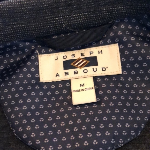 Men’s Joseph Abboud Comfortable Knit Three Button Blazer Jacket Size Medium - Picture 10 of 13